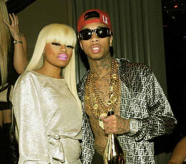 Image of Blac Chyna with her boyfriend Tyga