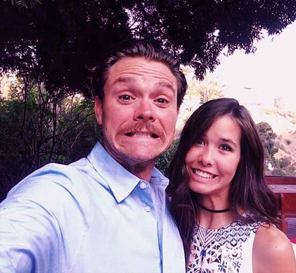 Image of Sunshine Kiki with her husband Clayne Crawford